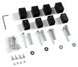 SAPHO - ZIG montážna sada, čierna mat (NDZIGC)