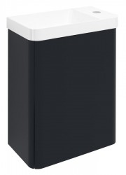 SAPHO - ZORBA umývadlová skrinka 39x50x21,5cm, antracitový mat (LT113-3434)