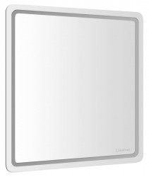 SAPHO - Zrkadlo NYX s LED osvetlením 800x800 (NY080)