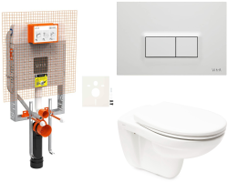 SAT - Závesný WC set na zamurovanie VitrA Normus SIKOVZNOR54600 (SIKOVZNOR54600)