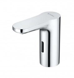 SCHELL - Celis E Elektronický umývadlový ventil, batériové napájanie 6 V, Bluetooth, chróm (002740699)