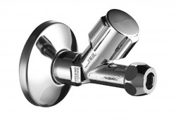 SCHELL - Comfort Šikmý ventil, chróm (059030699)