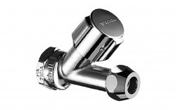 SCHELL - Comfort Šikmý ventil, chróm (059110699)