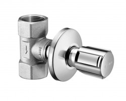 SCHELL - Comfort Uzatvárací a regulačný ventil DN25, chróm (191160699)