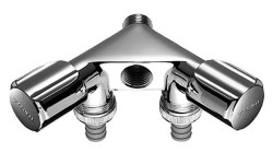 SCHELL - Comfort Vedľajší pripojovací dvojventil, chróm (033680699)