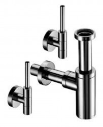 SCHELL - Edition Súprava designových rohových ventilov EDITION, chróm (053210699)