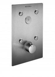 SCHELL - Linus basic Ovládacia doska D-C-T, pod omietku, na sprchu, nerezová (019092899)