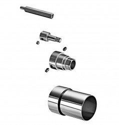 SCHELL - Příslušenství Predlžovacia súprava D-E-T, chróm (018650699)