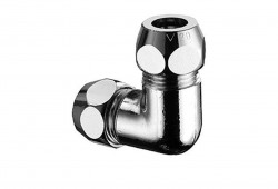 SCHELL - Příslušenství Rohové dvojité skrutkovanie, chróm (064450699)