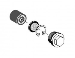 SCHELL - Příslušenství Súprava so sitkom a spätnou klapkou (020050099)