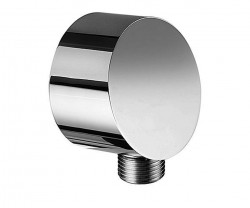 SCHELL - Puris Dizajnové pripojovacie koleno na stenu, chróm (064690699)