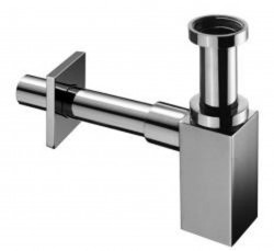 SCHELL - Quad Designový sifón QUAD, chróm (015050699)