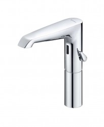 SCHELL - Xeris E Elektronická umývadlová batéria, batériové napájanie 6 V, Bluetooth, chróm (002700699)