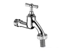 Schell Záhradný ventil 1/2" x 3/4" 034050399 matný chróm (0340503)