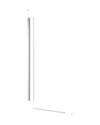 Set pre znížený walk-in výška 100 cm SAT chróm SATWISPROFIL (SATWISPROFIL)