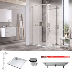 Set sprchového kúta Ravak a príslušenstva (SANIXRAV0005)