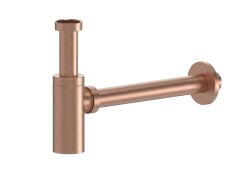 Sifon k umyvadlu 5/4 DN32 SAT Aurum 5,4 cm, růžově zlatý matný, plast SATAUSBRG (SATAUSBRG)