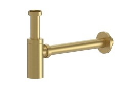 Sifon k umyvadlu 5/4 DN32 SAT Aurum 5,4 cm, zlatý matný, plast SATAUSBG (SATAUSBG)