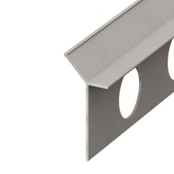 SIKO - Ochranná lišta pre kamenársky roh "Y" Eviso stone mocca mat, hliník komaxit, dĺžka 270 cm, výška hrany 10 mm, AYMO0410 (AYMO0410)