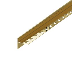 SIKO - Spádová lišta "T" Eviso gold lesk, nerez PVD, dĺžka 180 cm, výška hrany 11 mm, LSGO0103 (LSGO0103)