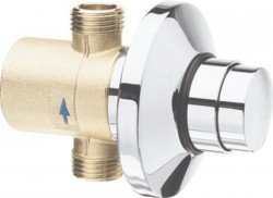 SILFRA - QUIK samouzatvárací podomietkový sprchový ventil, chróm (QK15051)