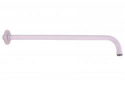 SLEZAK-RAV - Držiak bočný pre hlavovú sprchu 40 cm biela, Farba: biela (MD0150B)
