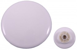 SLEZAK-RAV - Keramická zátka k výpustu click-clack, Farba: biela keramika (KD0485)