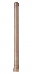 SLEZAK-RAV - Predĺženie k tyči k sprchovému kompletu - STARÁ MOSADZ, Farba: stará mosadz, Rozmer: 30 cm (MD0685-30SM)