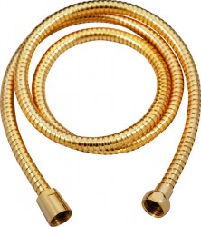 SLEZAK-RAV - Sprchová hadica - 150 cm ZLATÁ, Farba: kov / zlatá, Rozmer: 150 cm (MH1501Z)
