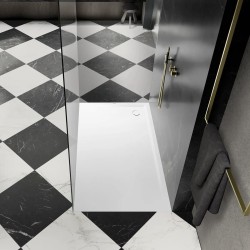 Sprchová vanička obdĺžniková Kaldewei Superplan 120x90 cm smaltovaná oceľ alpská biela 385100010001 (385100010001)