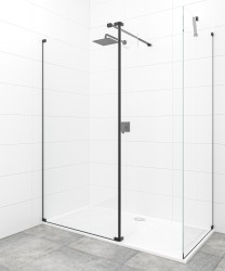 Sprchová zástena Walk-in 100x90 cm SAT SATBWI10090PACROZC (SATBWI10090PACROZC)