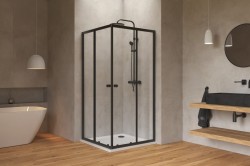 Sprchovací kút štvorec 90x90 cm SAT Project SATBKMUQ90CT (SATBKMUQ90CT)
