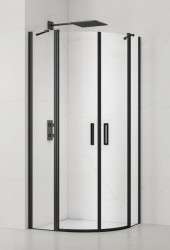 Sprchovací kút štvrťkruh 80x80 cm SAT Fusion SATFUSP80CT (SATFUSP80CT)