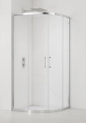 Sprchovací kút štvrťkruh 80x80 cm SAT TEX SIKOTEXS80CRT (SIKOTEXS80CRT)
