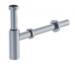 STEINBERG - 100 Designový sifón, chróm (100 1696)