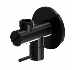 STEINBERG - 100 Rohový ventil, matná čierna (100 1640 S)