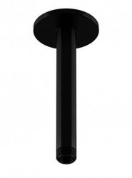 STEINBERG - 100 Sprchové rameno stropné, 12 cm, matná čierna (100 1571 S)