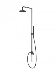 STEINBERG - 100 Sprchový set bez batérie, priemer 20 cm, matná čierna (100 2770 S)