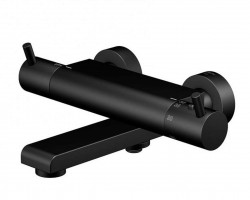 STEINBERG - 100 Termostatická vaňová batéria, matná čierna (100 3170 S)