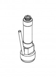 STEINBERG - 100 Vyťahovacia spŕška, chróm/čierna (099 9681)