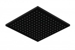 STEINBERG - 120 Hlavová sprcha, 30x30 cm, matná čierna (120 1686 S)