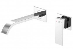 STEINBERG - 135 Umývadlová batéria pod omietku, 2-otvorová inštalácia, chróm (135 1814 3)