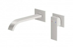 STEINBERG - 135 Umývadlová batéria pod omietku, 2-otvorová inštalácia, kefovaný nikel (135 1814 3 BN)