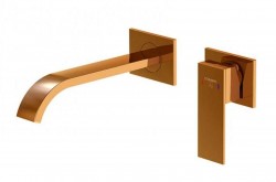 STEINBERG - 135 Umývadlová batéria pod omietku, 2-otvorová inštalácia, ružové zlato (135 1814 3 RG)