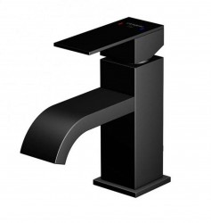 STEINBERG - 135 Umývadlová batéria s výpusťou, matná čierna (135 1001 S)