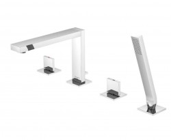 STEINBERG - 160 Batéria na okraj vane, 4-otvorová inštalácia, chróm (160 2402)