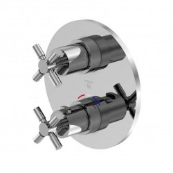 STEINBERG - 250 Termostatická batéria pod omietku pre 2 spotrebiče, chróm (250 4133 3)