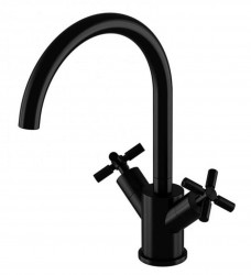 STEINBERG - 250 Umývadlová batéria s výpusťou, matná čierna (250 1500 S)