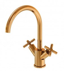 STEINBERG - 250 Umývadlová batéria s výpusťou, ružové zlato (250 1500 RG)