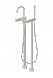 STEINBERG - 250 Vaňová batéria do podlahy, kefovaný nikel (250 1162 BN)